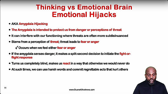 Emotional Intelligence-2-Distinguish Your Thinking vs Emotional Brain